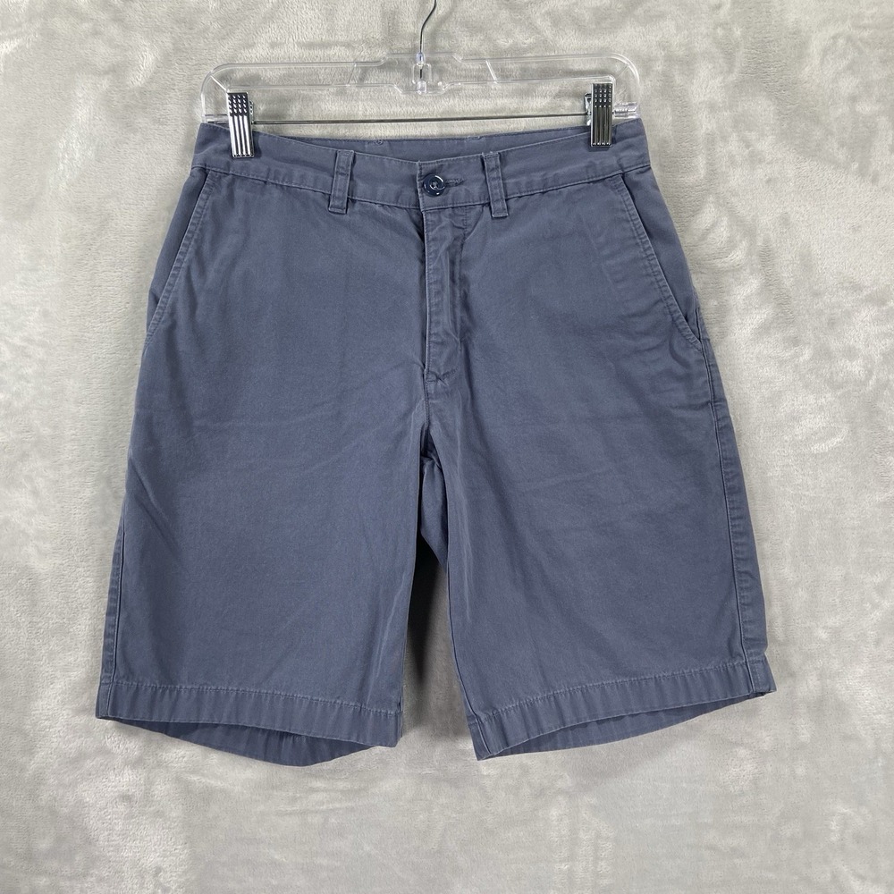 Patagonia Shorts Mens 28 Canvas All Wear Chino 9" Inseam Organic Cotton Blue